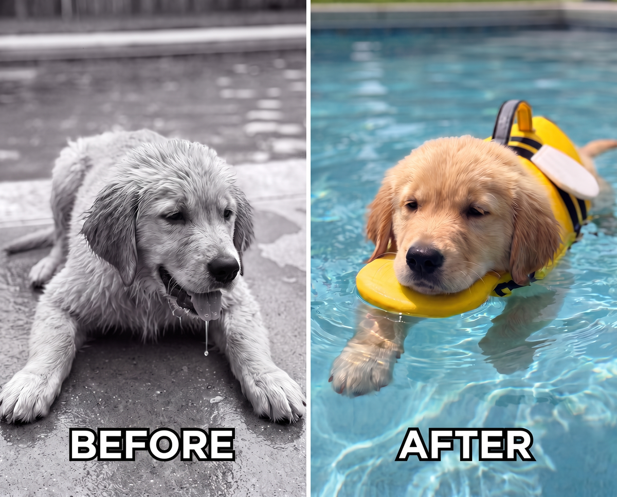 Pawddle Splash Vest – Dog Life Jacket