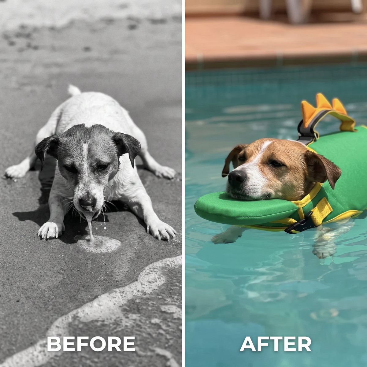 Pawddle Splash Vest – Dog Life Jacket