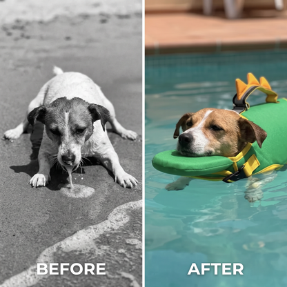 Pawddle Splash Vest – Dog Life Jacket