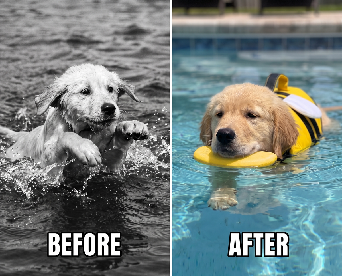 Pawddle Splash Vest – Dog Life Jacket